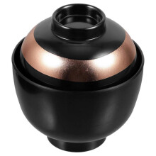 Japanese Bowl with Lid Round Shape and Concise Design for Restaurant Use 10.50X9.50X9.50CM Versatile Usage 1Pack