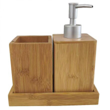 Shower Toothbrush Holder Bamboo Bath Accessories Practical for Travelers 1800X800X800cm 1Set