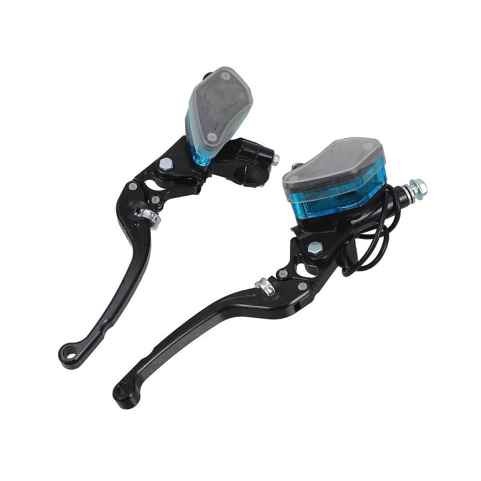 CNC Hydraulic Clutch Brake Lever Motorcycle Modification Parts Black Adjustable Levers 1 Pair