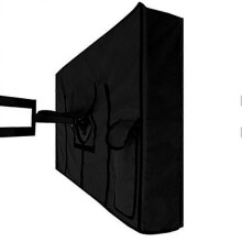 Weatherproof Screen Cover Protection From Rain Mildew Moisture 65-70 Inch Black 1Pack