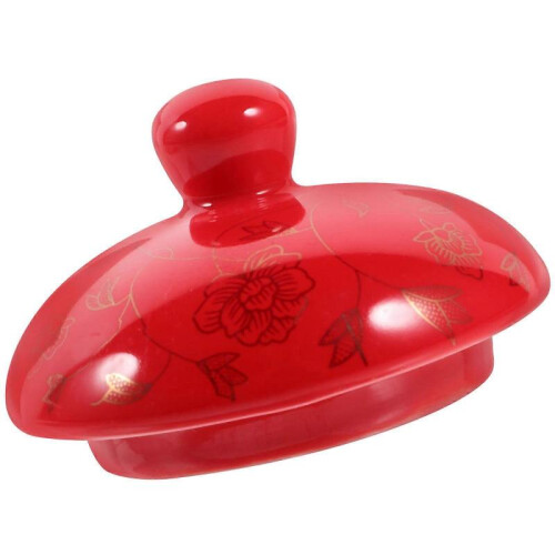 Tea Cup Lid Replacement Lid for Tea Kettle Tight Fit Family Use Round Ceramic 1Set 1