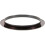 Trash Chute Grommet Stainless Steel Home Use Office Use Secure Fit Seamless Integration 1Pcs 2