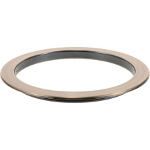 Trash Chute Grommet Stainless Steel Home Use Office Use Secure Fit Seamless Integration 1Pcs