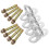 Pad Eye Plate Round Metal Hooks Heavy Duty Fix Heavy Objects Ceiling 4Pcs 1