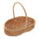Picnic Baskets Woven Storage Baskets Multi Purpose Basket for Camping Light Brown 11.611.49.3in 1Set 1