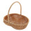 Picnic Baskets Woven Storage Baskets Multi Purpose Basket for Camping Light Brown 11.611.49.3in 1Set 4