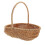 Picnic Baskets Woven Storage Baskets Multi Purpose Basket for Camping Light Brown 11.611.49.3in 1Set 3