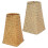 Hand-Woven Flower Basket Rustic Woven Planter Balcony Decorative Storage 2Pcs 5