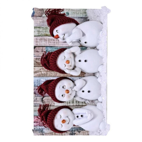 Table Place Mats Table Mat Christmas Day Home Decoration Polyester Rectangular for Friends 1Pack 1