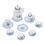 Miniature Food Toy Set Mini Tea Cup Set Micro Landscape Decoration Reasonable Size 1Set 3