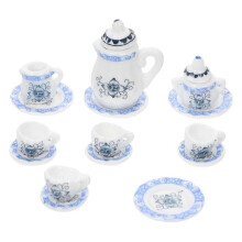 Miniature Food Toy Set Mini Tea Cup Set Micro Landscape Decoration Reasonable Size 1Set