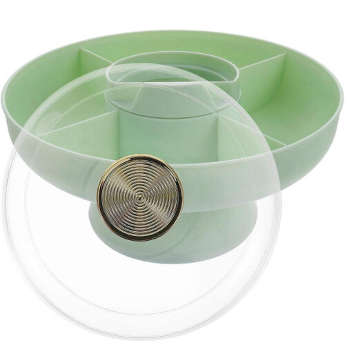 Dry Fruit Plate Snacks Plate Office Parties ABS Moisture-Proof 1Set 2