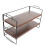 Multi-Function Storage Rack Desktop Organizer for Office Home Desk Brown 37X24X16.5CM Space-Saving 1Pc 2