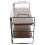 Multi-Function Storage Rack Desktop Organizer for Office Home Desk Brown 37X24X16.5CM Space-Saving 1Pc 3