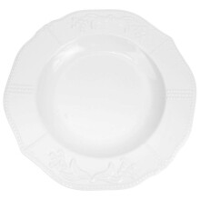 Fine Dining Plates Porcelain Emboss Plate Restaurant Use Square White 9 Inches Microwave Safe 1Pcs