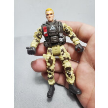 (Dark Khaki) Warrior Elite Force 1:18 Στρατιωτική φιγούρα δράσης Doll Posea