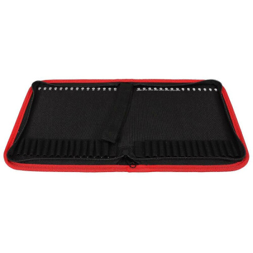 Drill Bit Case Empty Compact Tool Bag Protecting Tools for Woodworking Rectangular Shape 1Set