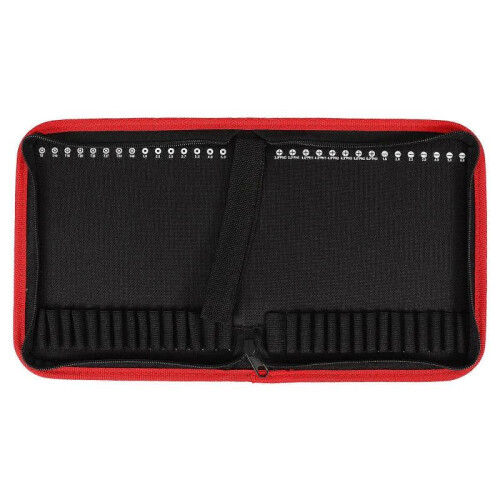 Drill Bit Case Empty Compact Tool Bag Protecting Tools for Woodworking Rectangular Shape 1Set 1
