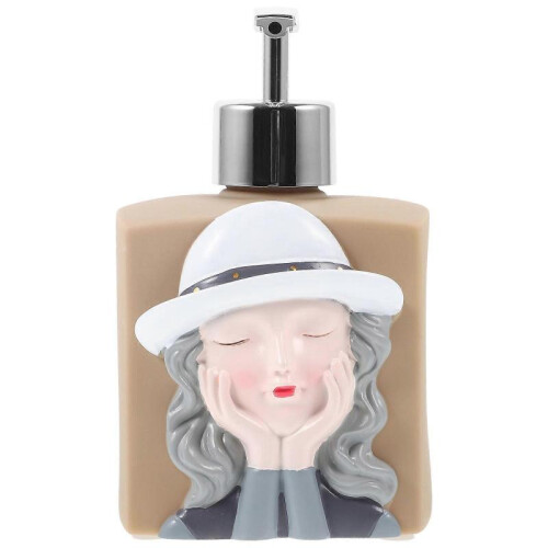 Empty Pump Bottles Shampoo Bottle Bathroom Refillable Leak-Proof Rectangular 330ml 1Pack 1