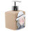 Empty Pump Bottles Shampoo Bottle Bathroom Refillable Leak-Proof Rectangular 330ml 1Pack 5