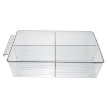 Classification Refrigerator Storage Box Plastic Divided Storage Containers for Fruits Vegetables Snacks Food 37x21cm Fresh Keeping 1 Set