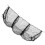 Cargo Net for Truck Bed Large Capacity Truck Bed Net Storage Rectangular 120x30cm Black 1Pack 5