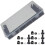 Metal Screws and Nuts Server Rack Assembly Carbon Steel Square Hole Hardware Assembly 100Pcs 1