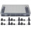 Metal Screws and Nuts Server Rack Assembly Carbon Steel Square Hole Hardware Assembly 100Pcs 3