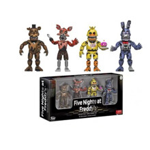 (Nightmare 5,5cm) Φιγούρες 15cm Blacklight Bonnie Foxy Chica FREDDY FROSTBE Action Figure Συλλογ