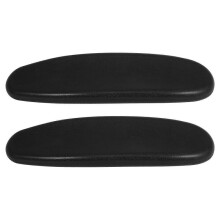 Desk Chair Arm Cushion Home Use Gaming Chair Armrest Replacement Black 10.8 3.0 1.0in 1 Pair