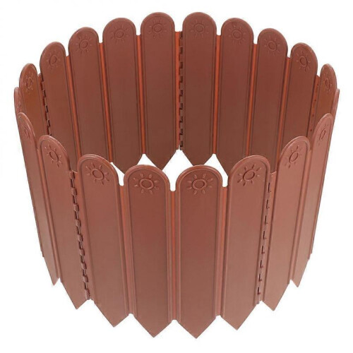 Garden Edging Border Plastic Fence Protective Decorative Rectangular 1 Set 1