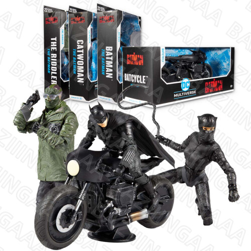 (Κουτί 18 εκ.) Παιχνίδια McFarlane The Batman Riddler Catwoman 18 εκ. φιγούρ 1