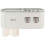 Toothbrush Station Multi-Functional Bathroom Accessories Grey 33.00X13.20X10.00cm Toothpaste Squeezing Storage 1Set 4