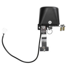 Electric Control Valve Water Pipe Ball Valves for 7x7cm Black Water Leak Prevention 1Set