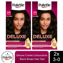 (3-0 Black Brown) Palette Deluxe Creme Colouration Hair Dye