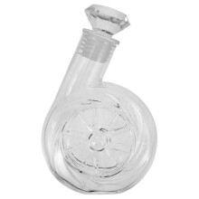 Decorative Glass Bottles Whiskey Bottle Dispensing Alcohol for Bars 1Pcs