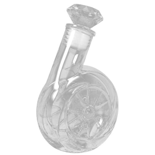 Decorative Glass Bottles Whiskey Bottle Dispensing Alcohol for Bars 1Pcs 2