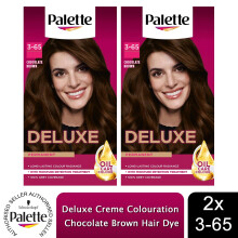 (3-65 Chocolate Brown) Palette Deluxe Creme Colouration Hair Dye