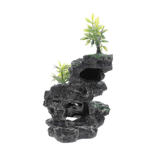 Aquarium Decoration Rockery Artificial Home Aquarium 1Set