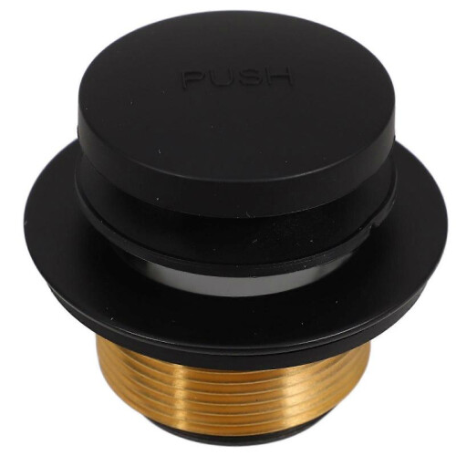 Bath Tub Drain Plug Conversion Kit for Bathroom Use Round Shape Brass Material Odor Prevention 1Pack 1
