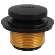 Bath Tub Drain Plug Conversion Kit for Bathroom Use Round Shape Brass Material Odor Prevention 1Pack