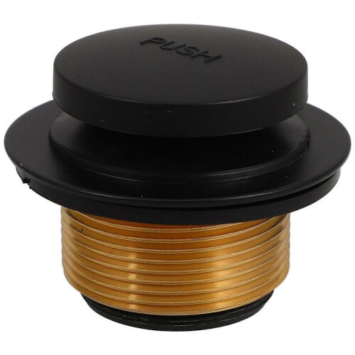 Bath Tub Drain Plug Conversion Kit for Bathroom Use Round Shape Brass Material Odor Prevention 1Pack 2
