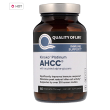Quality of Life Labs, Kinoko Platinum AHCC, 750 mg