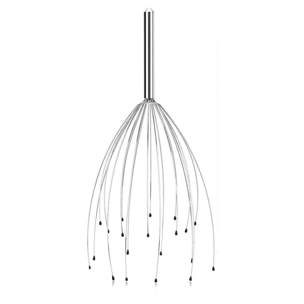 (As show, One size) Head Massager With Improved Design - Head Scratcher Massager With 20 Fingers For Relaxation And Scalp Stimulation - Head Massage T