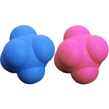 (As show, One size) Reaction Ball, Hexagonal Agility Ball For Improving Hand-eyer Reaction And Coordination Reflex Training, Can Improve Concentration For Adults (2 Piece