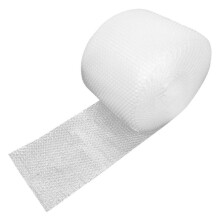 Bubble Cushioning Wrap Protective Sheets for Packaging Business Users 2000.00X25.00X0.50CM Shockproof 1 Roll
