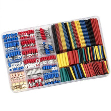 Cold Pressed Terminal Wire Connectors Assorted Color for Cars Motor Homes Heat Shrink Protection 350Pcs