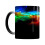 Novelty Coffee Cup Ceramic Heat Sensitive Mug for Coffee Time Round 1Pack 2