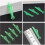 (As show, One size) 20 Pack Sewing Machine Needle Threader, Fish Type Automatic Needle Threader Tool for Small Eyes, Green 4