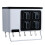 Seasoning Storage Box Wall Mounted Spice Preservation Bacteria Prevention Rectangular 29*11.5*17.5cm Black 1Pcs 3
